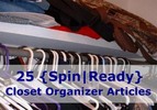 Closet Organizer Spin-Ready Articles