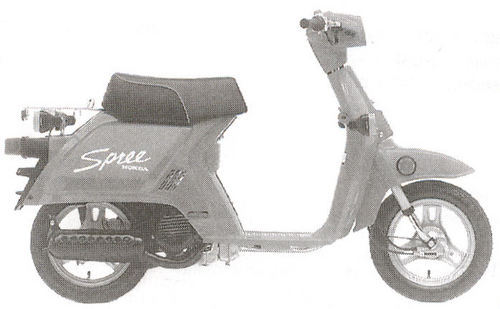 1984-1987 honda Spree NQ50 Motorcycle Workshop Manual - Download Ma...