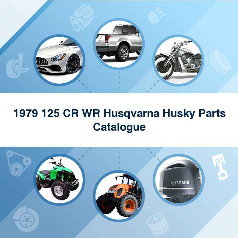 1979 125 CR WR Husqvarna Husky Parts Catalogue