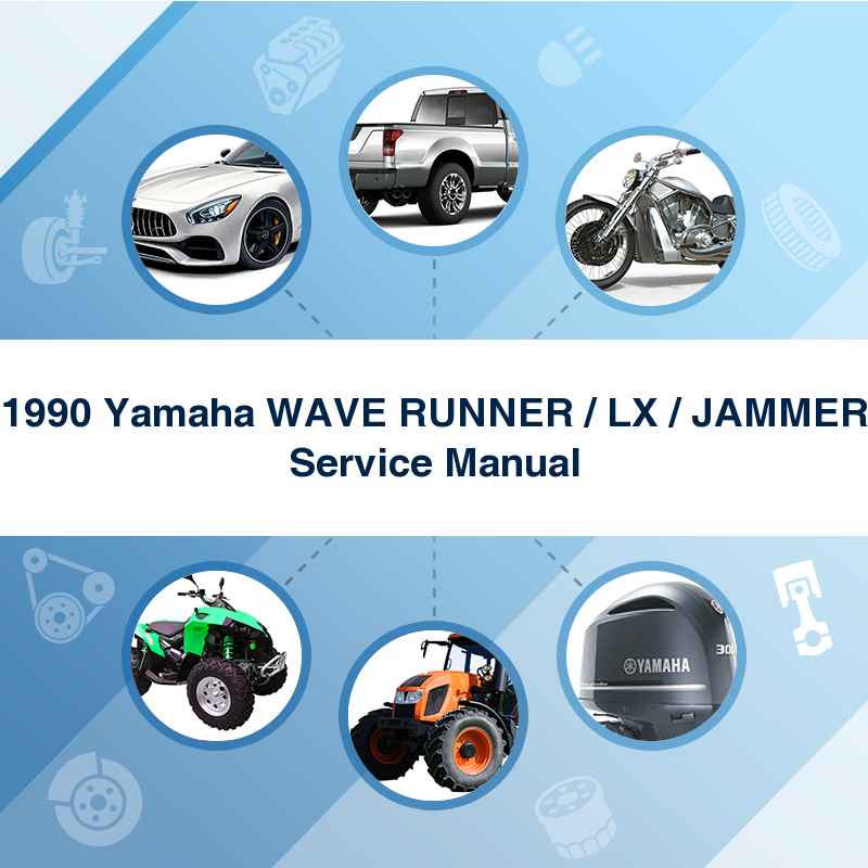 1990 Yamaha WAVE RUNNER / LX / JAMMER Service Manual