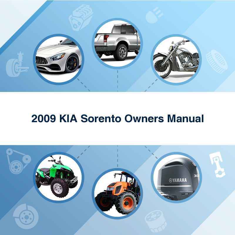 2009 KIA Sorento Owners Manual