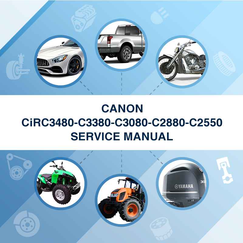 CANON CiRC3480-C3380-C3080-C2880-C2550 SERVICE MANUAL