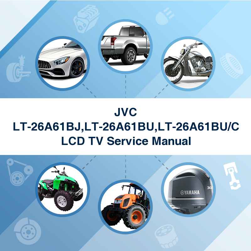 JVC LT-26A61BJ,LT-26A61BU,LT-26A61BU/C LCD TV Service Manual