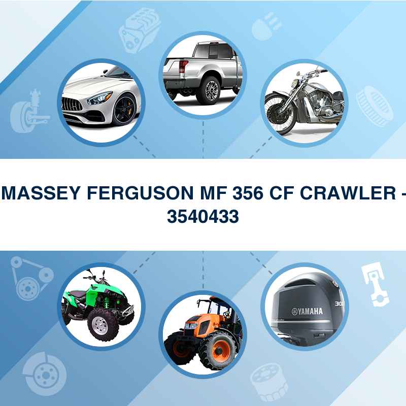 MASSEY FERGUSON MF 356 CF CRAWLER - 3540433