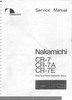 Thumbnail Nakamichi CR 7 , CR 7A , CR7E Original Service Manual Thumbnail Nakamichi CR 7 , CR 7A , CR7E Original Service Manual