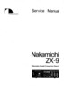 Thumbnail Nakamichi ZX-9  Original Service Manual