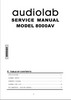 Thumbnail Audiolab 8000AV Original Service Manual in PDF Thumbnail Audiolab 8000AV Original Service Manual in PDF
