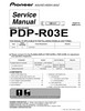 Thumbnail Pioneer PDP-R03E Plasma Media Receiver Service Manual