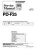 Thumbnail Pioneer PD-F-25  Original Service Manual