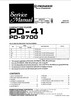 Thumbnail Pioneer PD-9700 & PD-41 Original Service Manual Thumbnail Pioneer PD-9700 & PD-41 Original Service Manual