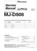 Thumbnail Pioneer MJ-D-508 Mini Disc Original Service Manual Thumbnail Pioneer MJ-D-508 Mini Disc Original Service Manual