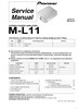 Thumbnail Pioneer M-L11 Power Amplifier , Original Service Manual