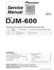 Thumbnail Pioneer  DJM-600 Mixer , Original Service Manual