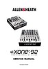 Thumbnail  Allen & Heath Xone-92  Mixer , Original Service Manual
