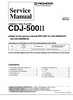 Thumbnail Pioneer  CDJ-500 mk2  , Original & Complete Service Manual