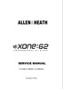 Thumbnail Allen & Heath Xone-62  Mixer , Original Service Manual