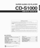 Thumbnail Yamaha CD-S-1000 Cd-player , Original Service Manual Thumbnail Yamaha CD-S-1000 Cd-player , Original Service Manual