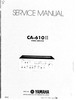 Thumbnail Yamaha CA-610 mk2 Amplifier , Original Service Manual Thumbnail Yamaha CA-610 mk2 Amplifier , Original Service Manual
