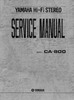 Thumbnail Yamaha CA-800 Amplifier , Original Service Manual