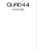 Thumbnail Quad 44 Preamplifier Service Manual Thumbnail Quad 44 Preamplifier Service Manual
