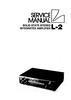 Thumbnail Luxman L-2 Amplifier , Original Service Manual