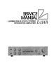Thumbnail Luxman L-114-A Amplifier , Original Service Manual