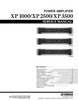 Thumbnail Yamaha XP-2500 Power Amplifier, Original Service Manual 