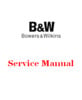 Thumbnail B&W ASW-3000 Subwoofer Bowers & Wilkins , Service Manual