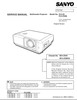 Thumbnail Sanyo PLV-Z-5 , Projector Original Service Manual Thumbnail Sanyo PLV-Z-5 , Projector Original Service Manual