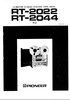 Thumbnail Pioneer RT-2022 & RT-2044 ,reel tape recorder Service Manual