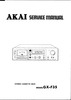 Thumbnail Akai GX-F-35  cassette deck , Service Manual