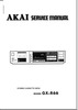 Thumbnail Akai GX-R-66 cassette deck , Service Manual Thumbnail Akai GX-R-66 cassette deck , Service Manual