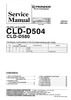 Thumbnail Pioneer CLD-D-504 , CLD-D-580  Laser Disc , Service Manual