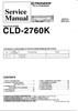Thumbnail Pioneer CLD-2760 Laser Disc , Service Manual Thumbnail Pioneer CLD-2760 Laser Disc , Service Manual