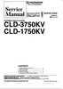 Thumbnail Pioneer CLD-1750-KV , 3750-KV Laser Disc , Service Manual Thumbnail Pioneer CLD-1750-KV , 3750-KV Laser Disc , Service Manual