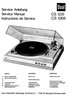 Thumbnail Dual CS-528 Turntable Service Manual Thumbnail Dual CS-528 Turntable Service Manual