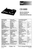 Thumbnail Dual CS-5000 Turntable Service Manual Thumbnail Dual CS-5000 Turntable Service Manual