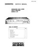 Thumbnail Onkyo A-25 Service Manual