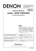 Thumbnail Denon AVR-1404 Service Manual