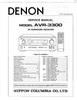 Thumbnail Denon AVR-3300 Service Manual