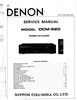Thumbnail Denon DCM-520 Service Manual