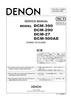 Thumbnail Denon DCM-27 , DCM-290 Service Manual