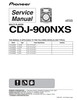 Thumbnail Pioneer CDJ-900-NXS NEXUS Service Manual
