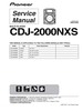 Thumbnail Pioneer CDJ-2000-NXS NEXUS Service Manual