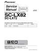 Thumbnail Pioneer SC-LX-72 Home Cinema Receiver Service Manual Thumbnail Pioneer SC-LX-72 Home Cinema Receiver Service Manual