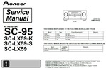 Thumbnail Pioneer SC-95 Home Cinema Receiver Service Manual
