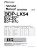 Thumbnail Pioneer BDP-43FD Blu Ray Player Service Manual , RRV4152