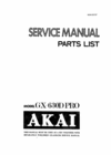 Thumbnail Akai GX-630-Pro  reel tape recorder Service Manual