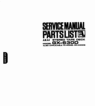Thumbnail Akai GX-630-D , GX-630-DB  reel tape recorder Service Manual