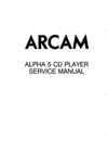 Thumbnail Arcam Alpha CD-5  Original Service Manual
